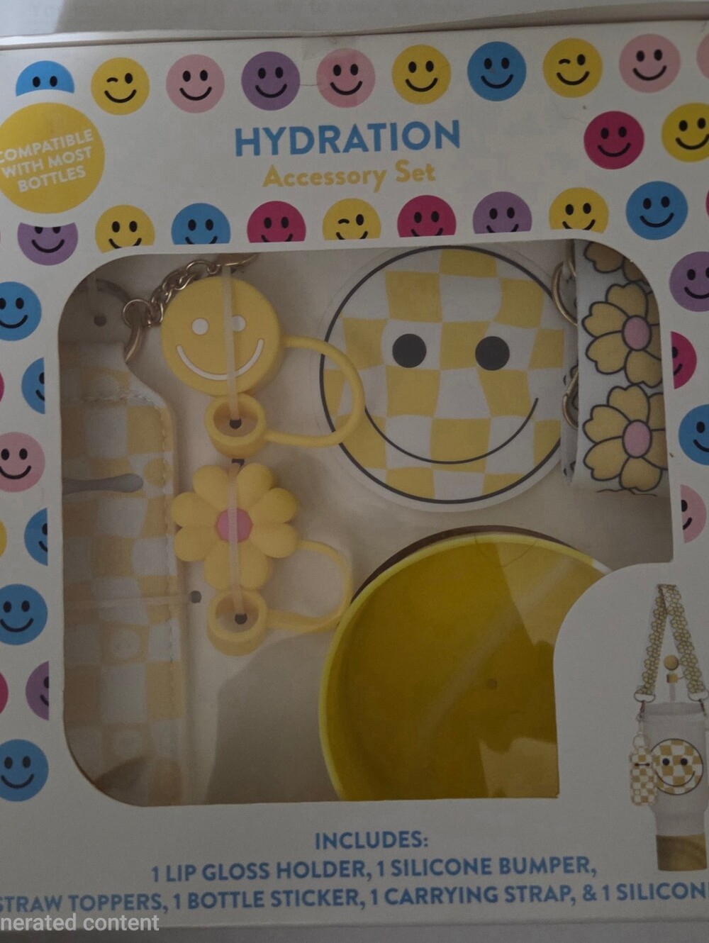 New water bottle boho accessory set 70s hippy brand new so cute great gift